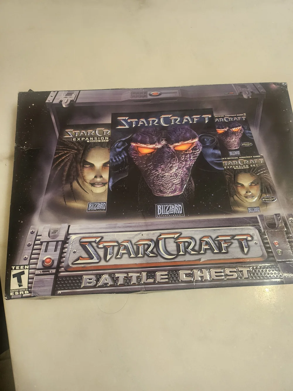 Vintage Blizzard 1998 StarCraft Battle Chest - Black Edition